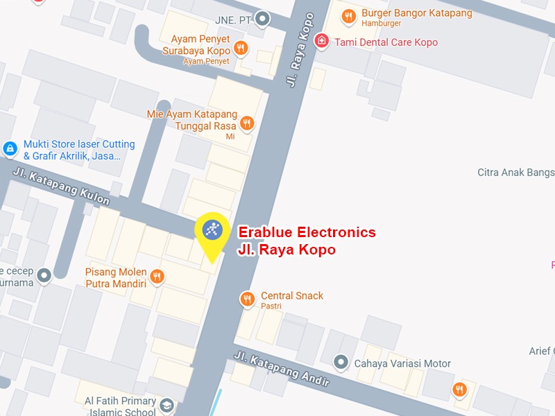 Peta ke toko EraBlue di  Jalan Raya Kopo No.126, RT 003, RW 007, terletak di Kel/Desa Katapang, Kecamatan Katapang, Kabupaten Bandung, Provinsi Jawa Barat